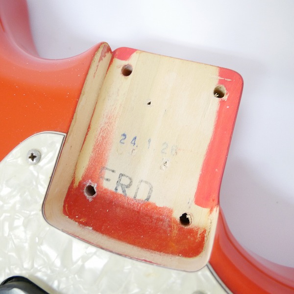 実際に弊社で買取させて頂いた★Fender Japan/フェンダージャパン MUSTANG/ムスタング エレキギター MG-73 FRD の画像 7枚目