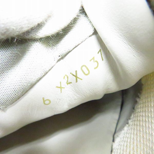 実際に弊社で買取させて頂いたGIORGIO ARMANI/ジョルジオアルマーニ スウェードレザー スニーカー/シューズ X2X037/6の画像 5枚目