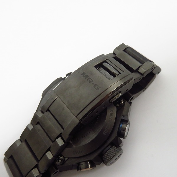 実際に弊社で買取させて頂いた【保証期間内】G-SHOCK/Gショック MR-G GPSハイブリッド 電波ソーラー 腕時計 MRG-G1000B-1AJRの画像 6枚目