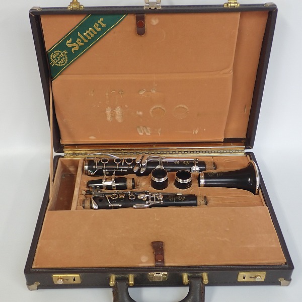 実際に弊社で買取させて頂いた【難あり】SELMER/セルマー 10G クラリネット ハードケース付