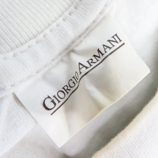 実際に弊社で買取させて頂いたGIORGIO ARMANI/ジョルジオアルマーニ EMPORIO ARMANI ロゴプリント 半袖Tシャツ の画像 2枚目