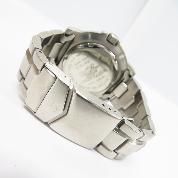 実際に弊社で買取させて頂いたLUMINOX/ルミノックス NAVY SEAL STEEL 3200 SERIES シルバーの画像 3枚目