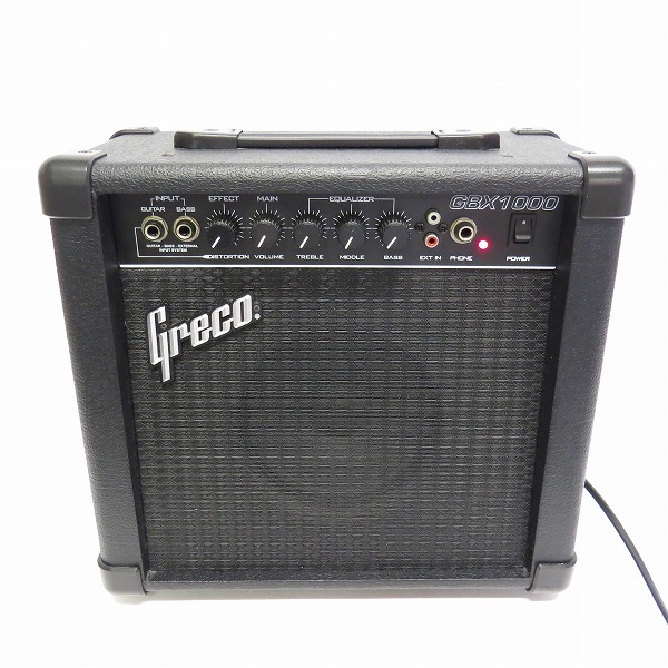 実際に弊社で買取させて頂いた★Greco/グレコ GBX1000 SUPREME SOUND BUSTER ギター/ベース兼用アンプの画像 1枚目