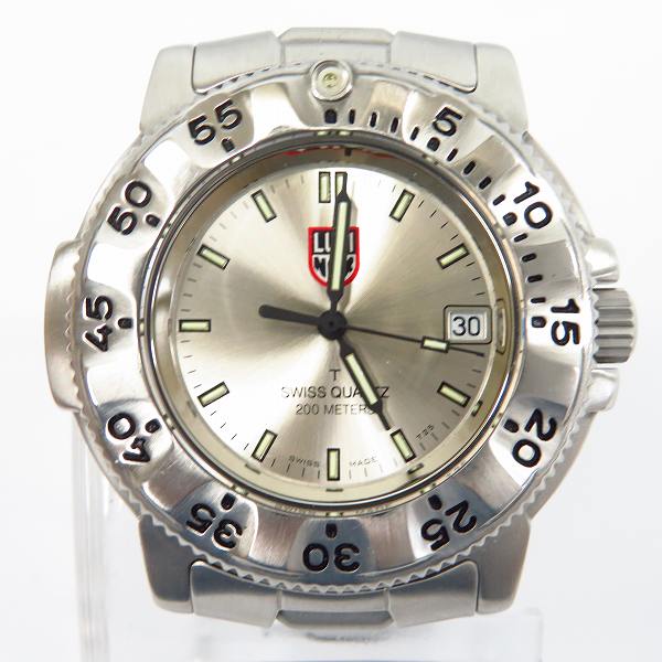 実際に弊社で買取させて頂いたLUMINOX/ルミノックス NAVY SEAL STEEL 3200 SERIES シルバーの画像 1枚目