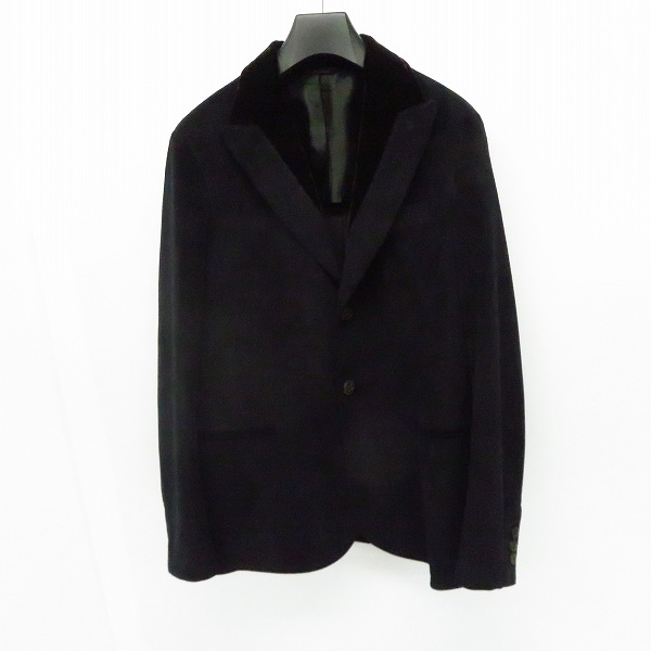 実際に弊社で買取させて頂いたGIORGIO ARMANI/ジョルジオ アルマーニ ベロア 2B ジャケット/46
