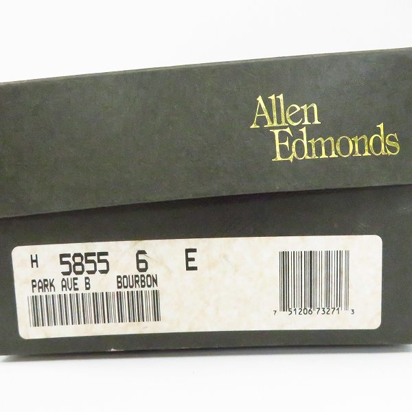 実際に弊社で買取させて頂いたAllen Edmonds/アレンエドモンズ ストレートチップ レザーシューズ 5855/6Eの画像 9枚目