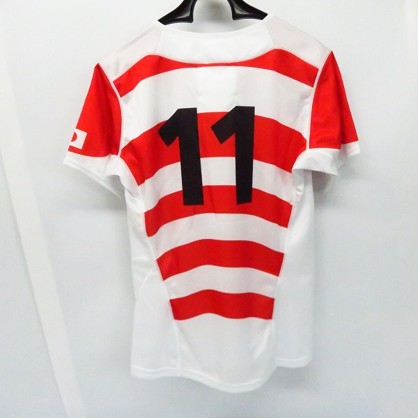 実際に弊社で買取させて頂いたcanterbury/カンタベリー ラグビー日本代表 2019 ユニフォーム/5Lの画像 1枚目