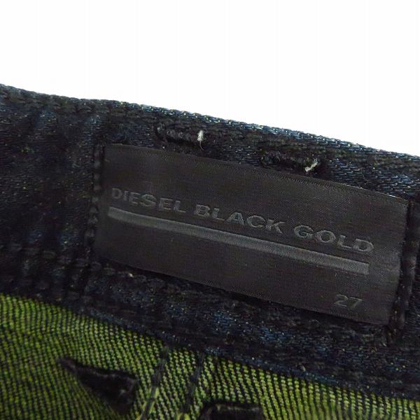 実際に弊社で買取させて頂いたDIESEL BLACK GOLD/ディーゼルブラックゴールド ボタンフライ デニムパンツ/27の画像 3枚目
