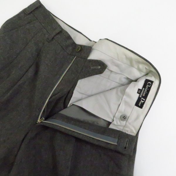 実際に弊社で買取させて頂いたChristian Dior/クリスチャンディオール スラックス ウールパンツ/79の画像 2枚目