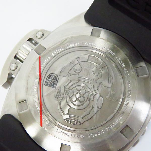 実際に弊社で買取させて頂いたLUMINOX/ルミノックス DEEP DIVE AUTOMATIC 1500SERIES/ディープダイブ オートマチック/自動巻き ウォッチ Ref.1513の画像 3枚目