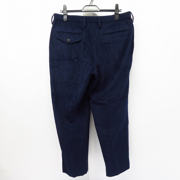 実際に弊社で買取させて頂いたkolor/カラー アンゴラ/ウールパンツ ネイビー 13WCM-P13102S/2の画像 1枚目