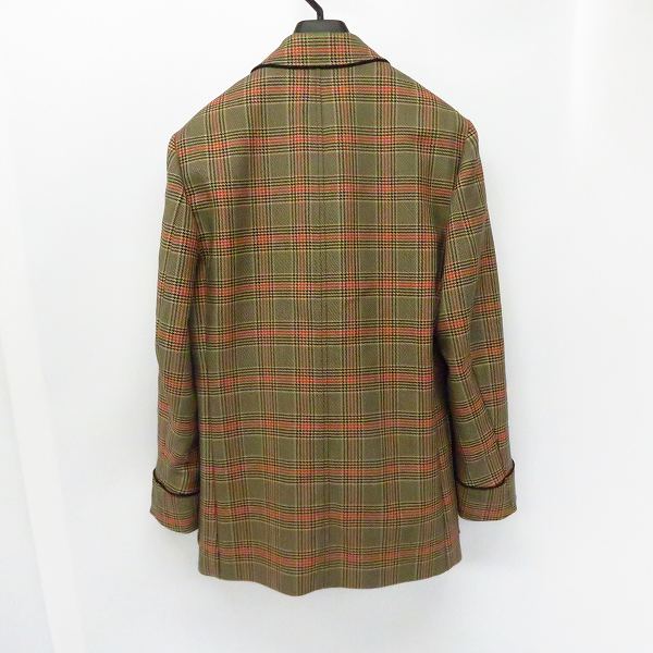 実際に弊社で買取させて頂いたDRIES VAN NOTEN/ドリスヴァンノッテン チェック柄 2ボタン テーラードジャケット Size：46の画像 1枚目