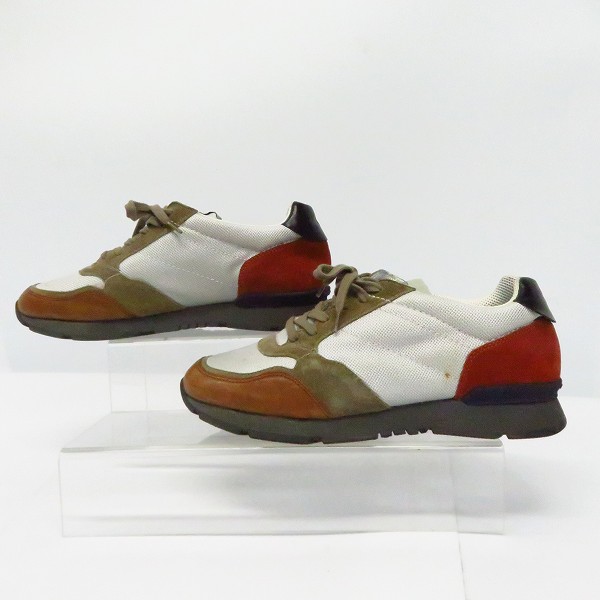 実際に弊社で買取させて頂いたGIORGIO ARMANI/ジョルジオアルマーニ スウェードレザー スニーカー/シューズ X2X037/6の画像 3枚目