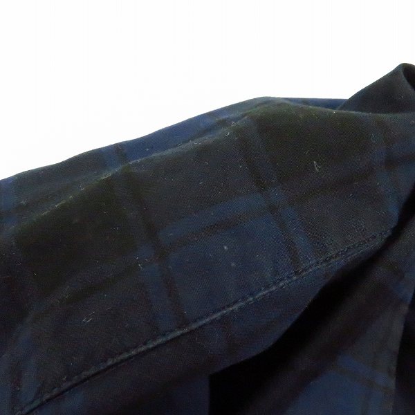 実際に弊社で買取させて頂いたmarka/マーカ オープンカラーチェックL/Sシャツ　 M18A-10SH01C/2の画像 5枚目