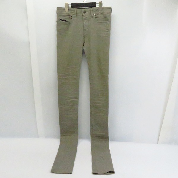 実際に弊社で買取させて頂いたDIESEL BLACK GOLD/ディーゼルブラックゴールド ストレッチスキニー エクストラロング ライトグレー系 TYPE-2614/28