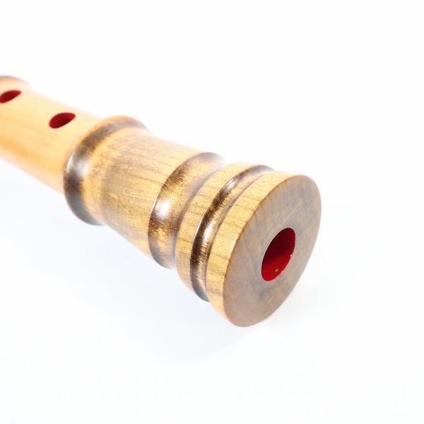 実際に弊社で買取させて頂いた尺八 胡蝶 銘 約40cm 琴古流 尺八 和楽器の画像 3枚目