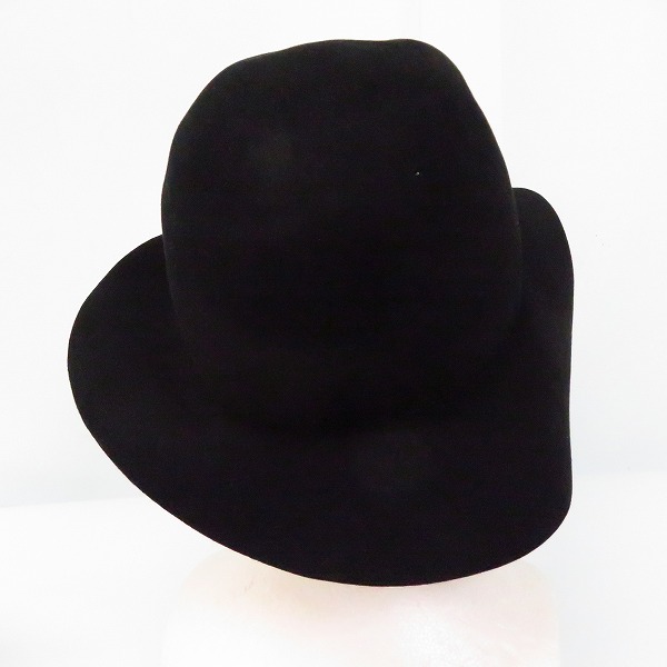 実際に弊社で買取させて頂いたCA4LA/カシラ レディース ラビットファー ハット JUN01471の画像 3枚目