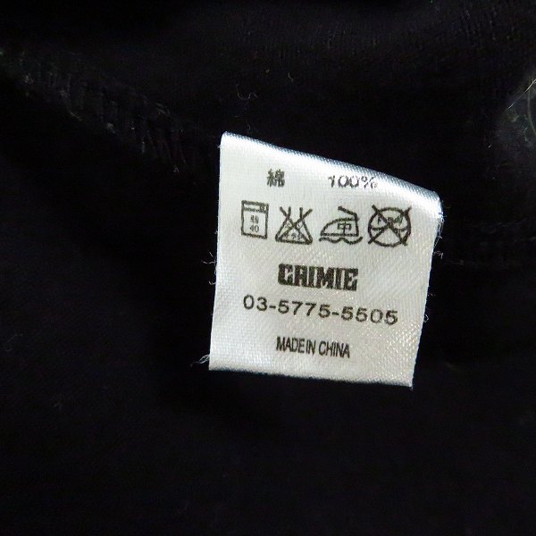 実際に弊社で買取させて頂いたCRIMIE/クライミー CRIMIE BEER Tシャツ/Mの画像 3枚目