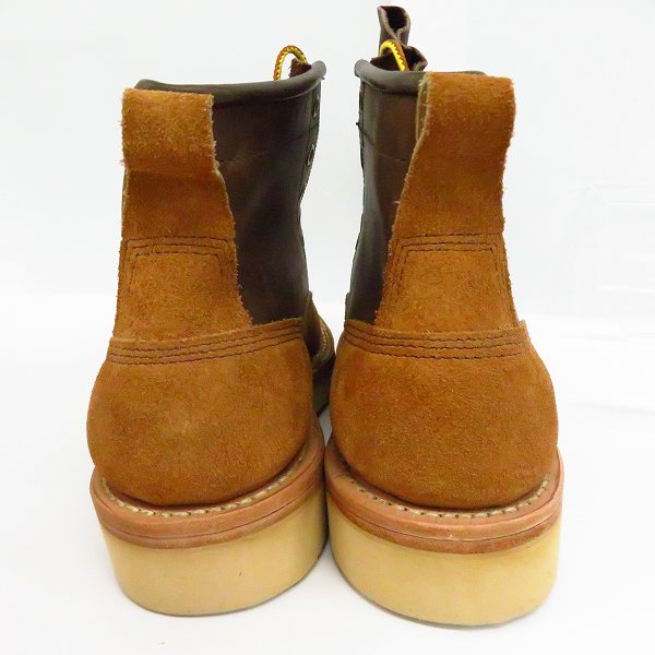 実際に弊社で買取させて頂いたWHITE'S BOOTS/ホワイツブーツ 町田のカントリー別注 レザー切替ブーツ/350BNWCL TT06/8.5Eの画像 1枚目