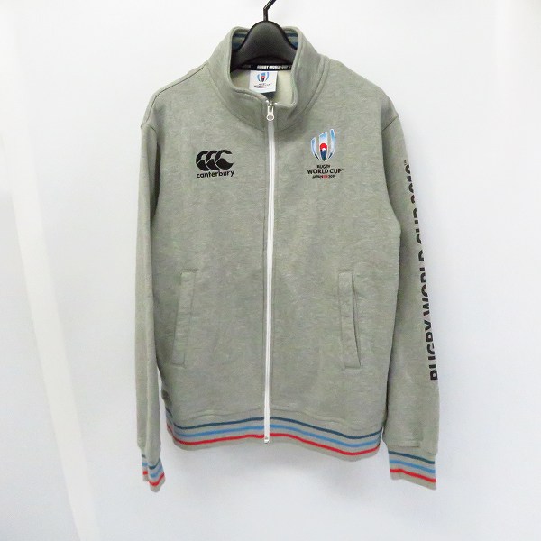 実際に弊社で買取させて頂いたCANTERBURY/カンタベリー ラグビー ジャージ RWC2019 SWEAT TRAC JACKET VWD49201/M