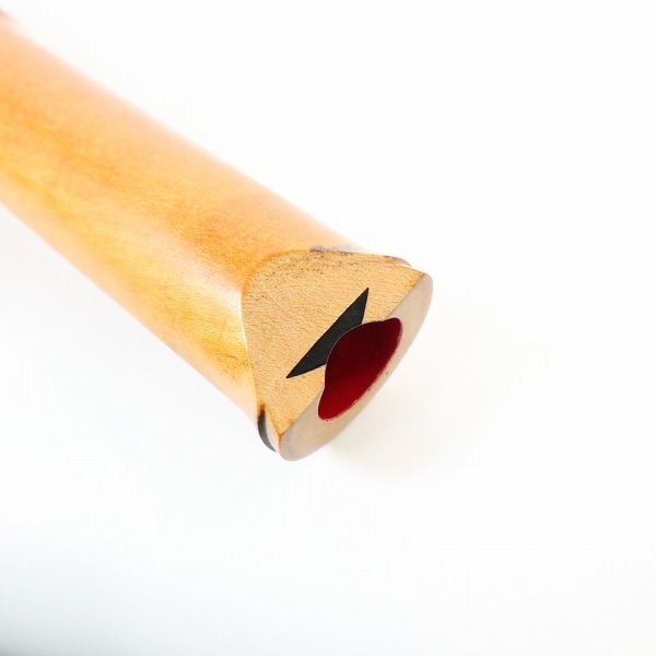 実際に弊社で買取させて頂いた尺八 胡蝶 銘 約40cm 琴古流 尺八 和楽器の画像 9枚目