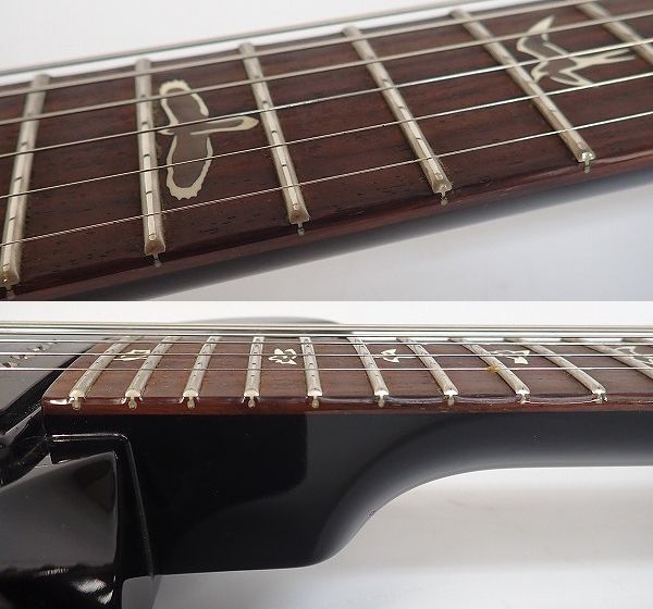 実際に弊社で買取させて頂いた★PRS/Paul Reed Smith/ポール・リード・スミス Mira BLACK/ミラ 2013年製 ハードケース付の画像 4枚目