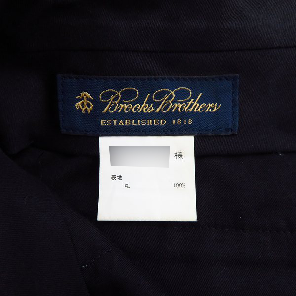 実際に弊社で買取させて頂いたBROOKS BROTHERS/ブルックスブラザーズ ウールハーフパンツ の画像 2枚目