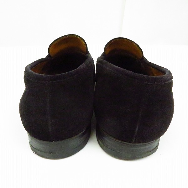 実際に弊社で買取させて頂いたEDWARD GREEN/エドワードグリーン PICCADILLY スエード コインローファー/7.5Eの画像 1枚目