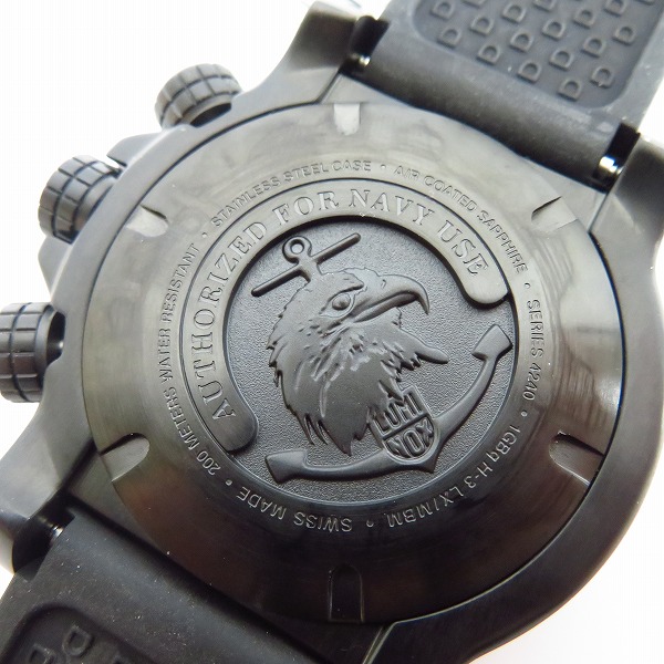 実際に弊社で買取させて頂いたLUMINOX/ルミノックス ANUクロノグラフ 4240シリーズ/Ref.4241の画像 3枚目