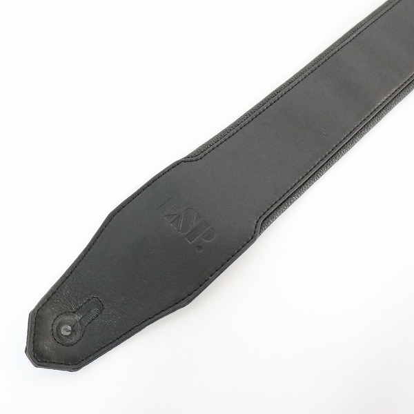 実際に弊社で買取させて頂いたESP/イーエスピー ギターストラップ ベースストラップ ブラックの画像 1枚目