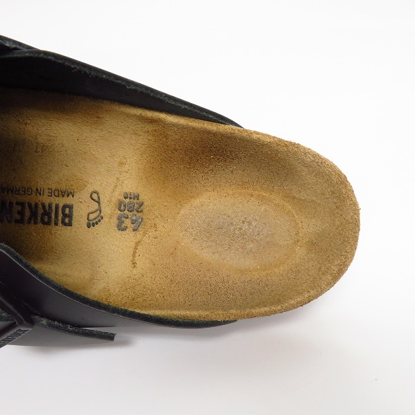 実際に弊社で買取させて頂いたBIRKENSTOCK/ビルケンシュトック BOSTON ボストン レザーサンダル 28.0の画像 4枚目