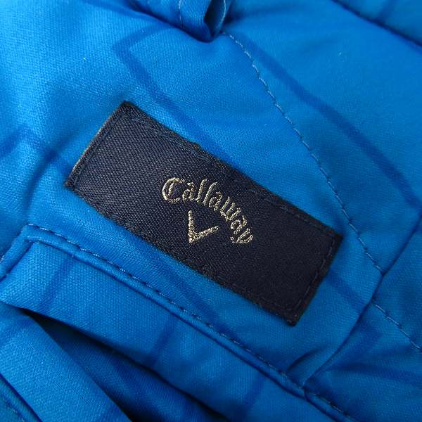 実際に弊社で買取させて頂いたCallaway/キャロウェイ ネクストティープリント中綿 テーパードパンツ 241-7220508 Size：LLの画像 2枚目