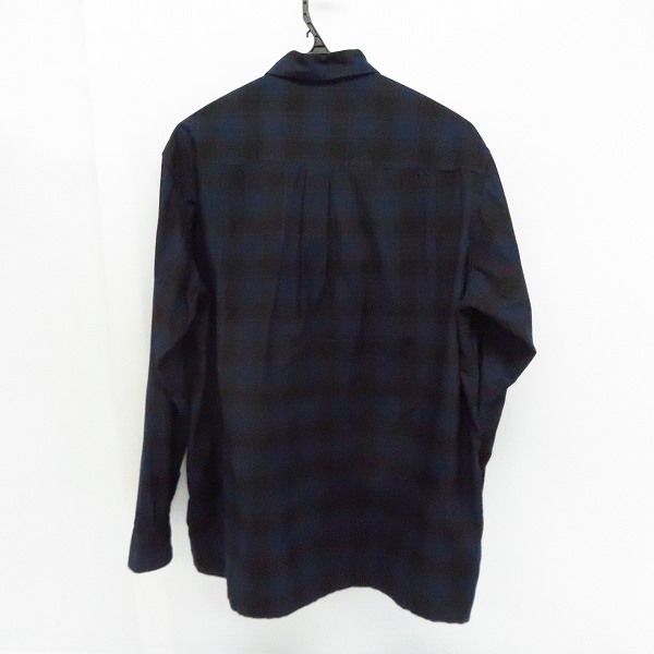 実際に弊社で買取させて頂いたmarka/マーカ オープンカラーチェックL/Sシャツ　 M18A-10SH01C/2の画像 1枚目