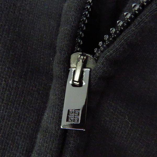 実際に弊社で買取させて頂いたGIVENCHY/ジバンシー オーバーサイズ ジップアップパーカー 9F 7456 09/Mの画像 6枚目
