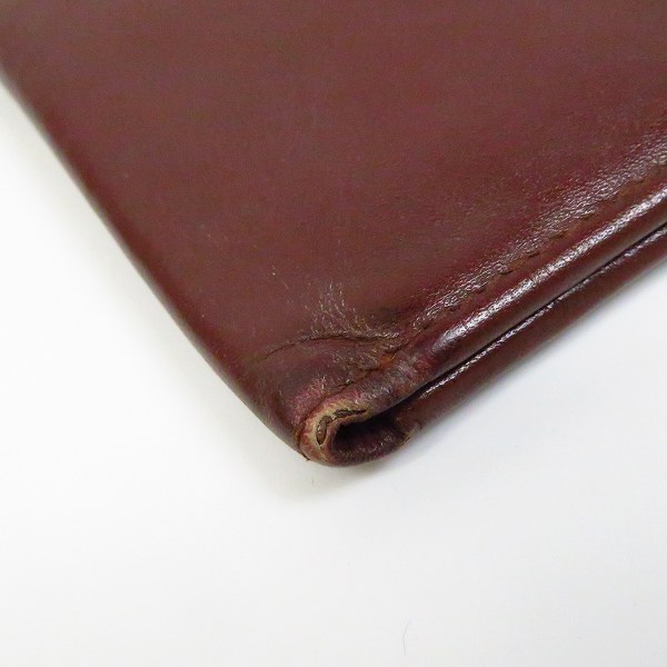 実際に弊社で買取させて頂いたCartier/カルティエ 二つ折り財布/ウォレットの画像 6枚目