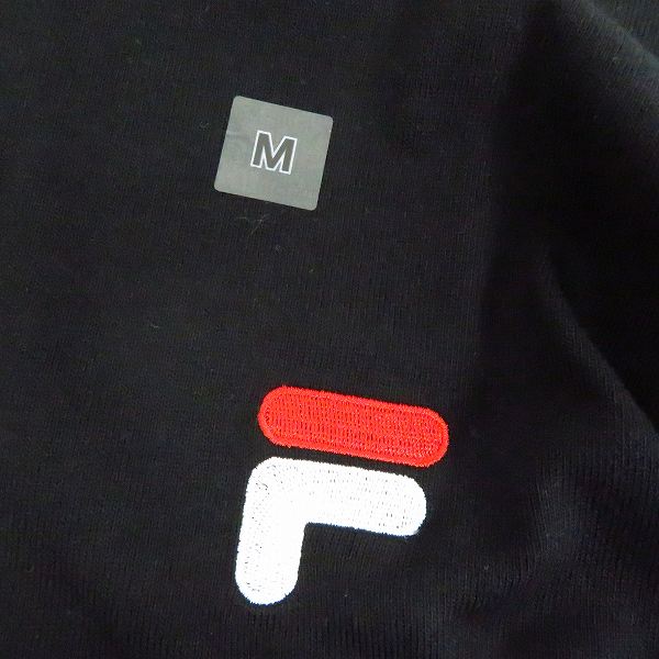 実際に弊社で買取させて頂いた【未使用】FILA/フィラ ラガーシャツ/長袖ポロシャツ Mの画像 4枚目
