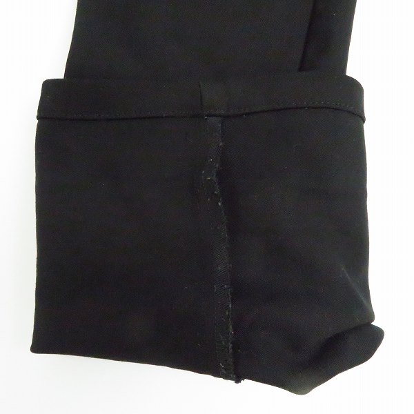 実際に弊社で買取させて頂いたDIESEL BLACK GOLD/ディーゼルブラックゴールド チノパン/コットンパンツ ブラック 44の画像 7枚目