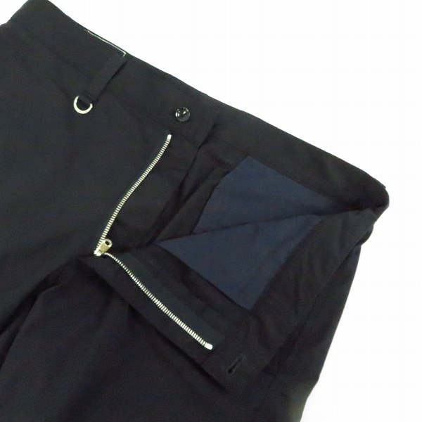 実際に弊社で買取させて頂いたUNIFORM EXPERIMENT/ユニフォームエクスペリメント STRETCH GABARDINE SHORTS ショートパンツ UE-170039/2の画像 2枚目