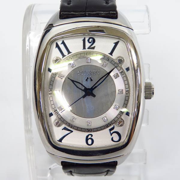 実際に弊社で買取させて頂いたCITIZEN/シチズン CAMPANOLA 210 カンパノラ 210 12Pダイヤ 0332-T006078【動作未確認】の画像 1枚目