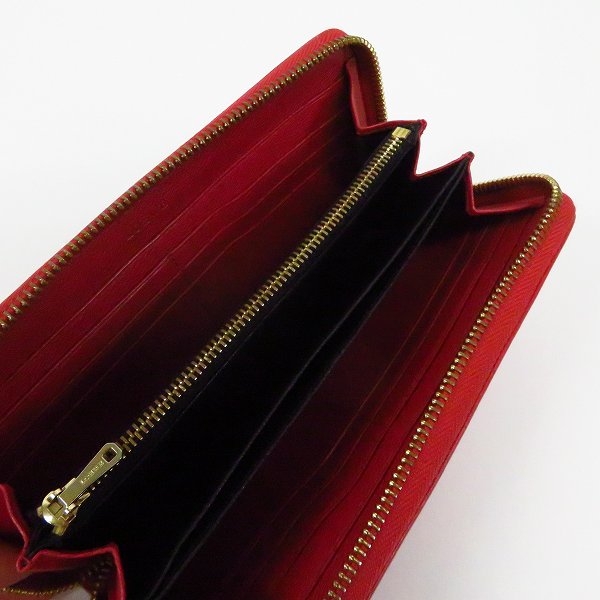 実際に弊社で買取させて頂いたLOEWE/ロエベ アナグラム ラウンドファスナー長財布/ウォレットの画像 4枚目