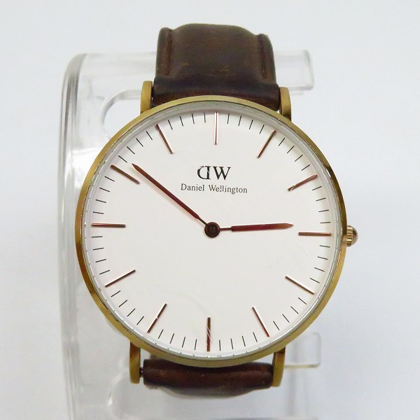 実際に弊社で買取させて頂いたDaniel Wellington/ダニエルウェリントン レザーベルト クォーツ/腕時計/ウォッチ B36R11