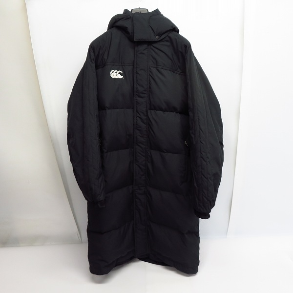 実際に弊社で買取させて頂いた【未使用】CANTERBURY/カンタベリー ダウンコート ブラック RA-70670/L