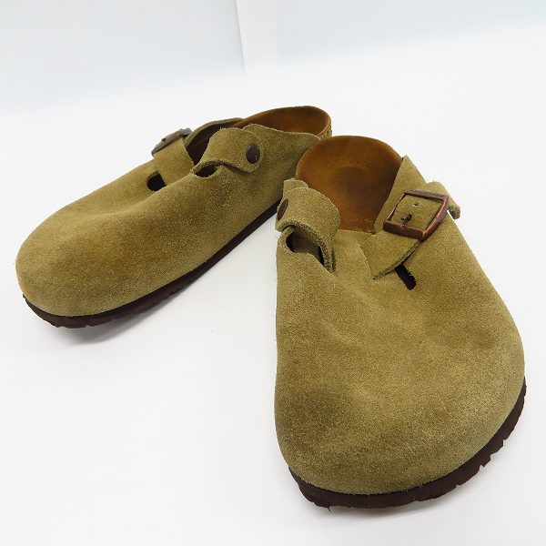 実際に弊社で買取させて頂いたBIRKENSTOCK/ビルケンシュトック BOSTON/ボストン スウェードレザーサンダル/27  