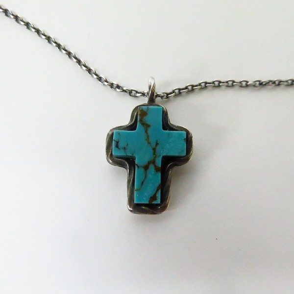 実際に弊社で買取させて頂いたTHE CRIMIE/クライミー  G&G STONE CROSS"ネックレスの画像 1枚目