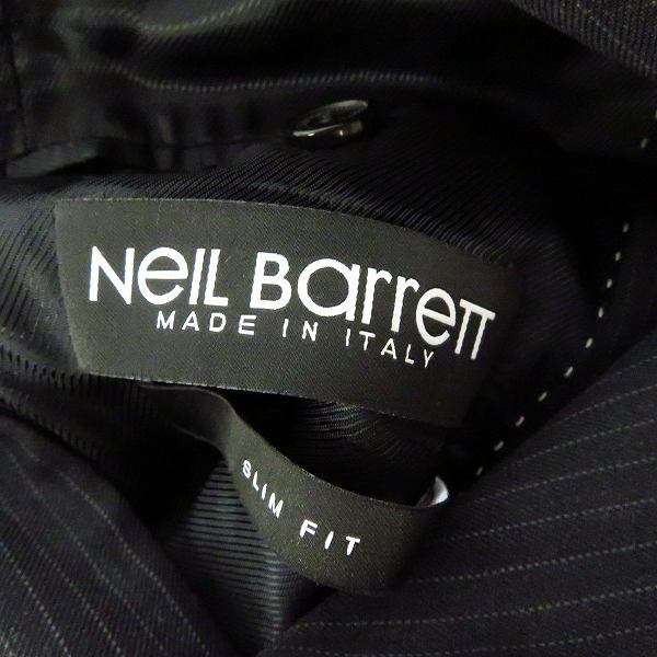実際に弊社で買取させて頂いたNeil Barrett/ニールバレット ストライプ スーツセットアップ 44の画像 2枚目