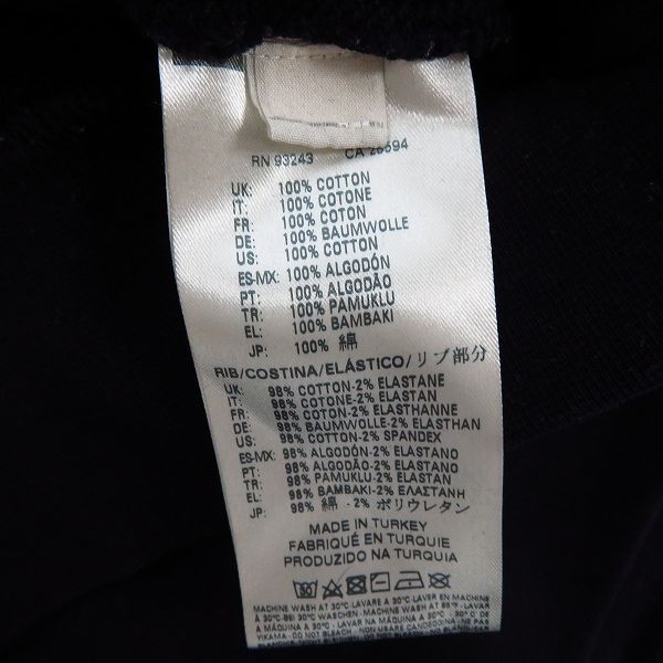 実際に弊社で買取させて頂いたDIESEL BLACK GOLD/ディーゼルブラックゴールド パッチ/プリント トレーナー/Sの画像 3枚目