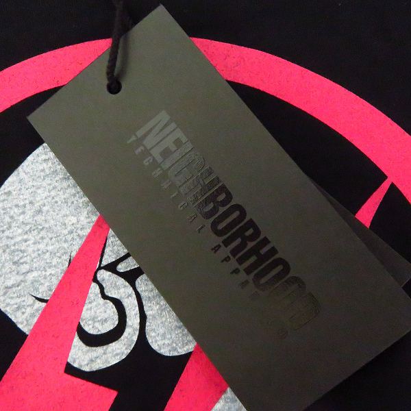 実際に弊社で買取させて頂いた【未使用】NEIGHBORHOOD×FRAGMENT DESIGN/ネイバーフッド×フラグメントデザイン ハーフスリーブ スカルデザイン Mの画像 6枚目