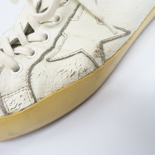 実際に弊社で買取させて頂いたGolden Goose/ゴールデングース super star/スーパースター スニーカー/43の画像 6枚目