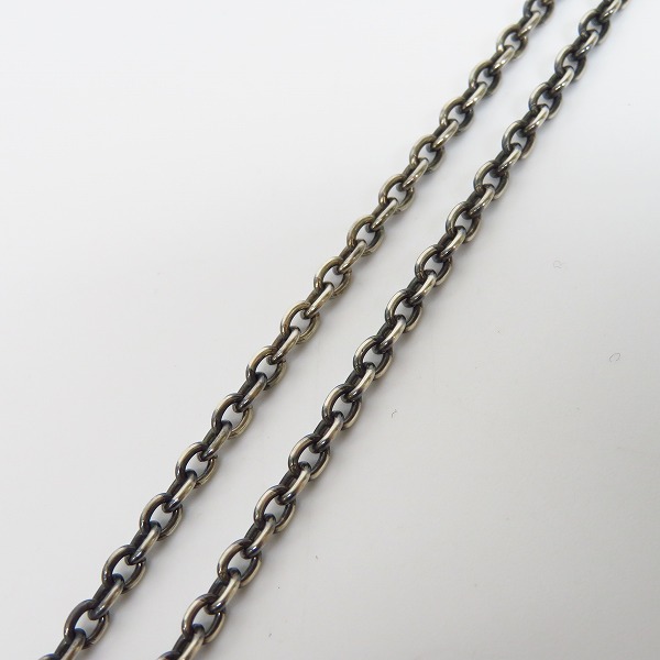 実際に弊社で買取させて頂いた【ギャラ付】LEATHERS AND TREASURES/レザーズ＆トレジャーズ  フレアペンダントトップ Sqeare quest w/fleur-de-lisの画像 3枚目