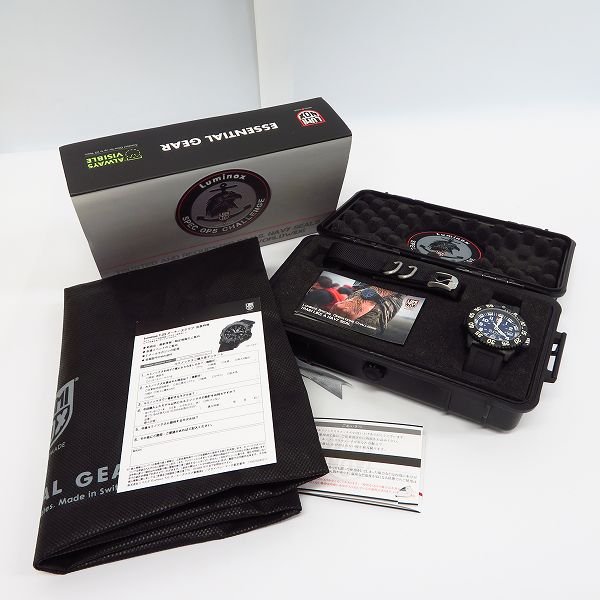 実際に弊社で買取させて頂いたLuminox/ルミノックス SPEC OPS CHALLENGE 腕時計 3053L SOCの画像 6枚目